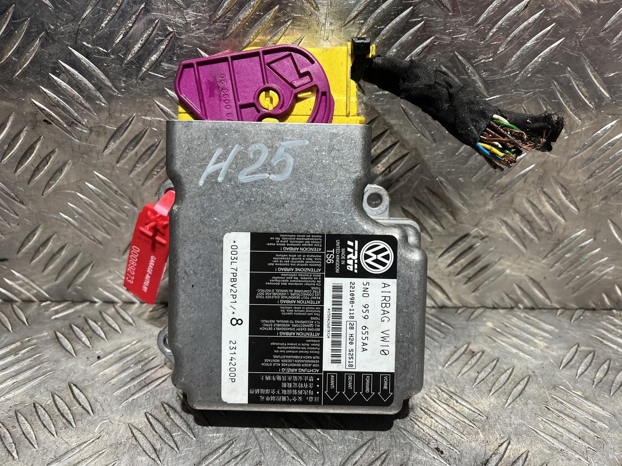 блок AirBag Volkswagen Passat B7 2014, 1.4 л., CAXA, бензин, АКПП, седан, 5N0959655AA