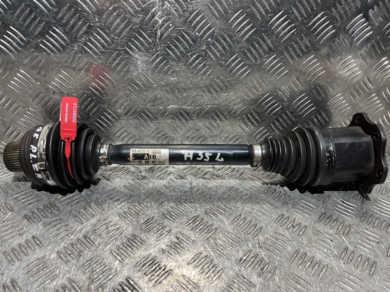 полуось передняя левая (приводной вал, ШРУС) Audi Q5 8R 2012, 2.0 л., CDNC, бензин, АКПП, внедорожник 5 дв., 8R0407271B - фото №1