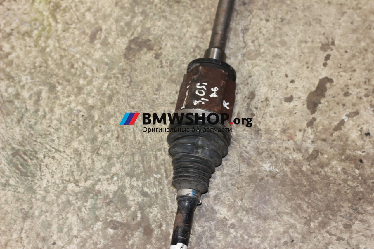 полуось передняя правая (приводной вал, ШРУС) BMW X5 E70 2008, 3.0 л., N52 B30 AF, бензин, АКПП, внедорожник 5 дв., 31607553946