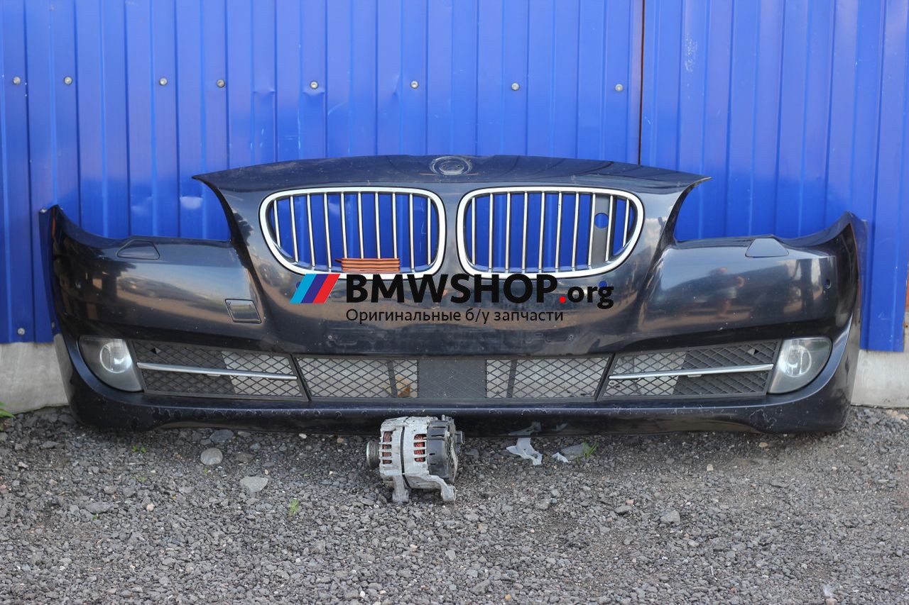 бампер передний BMW 5 серия F10/F11 [рестайлинг] 2014, 2.0 л., N47 D20 C, дизель, АКПП, седан, 51117246864