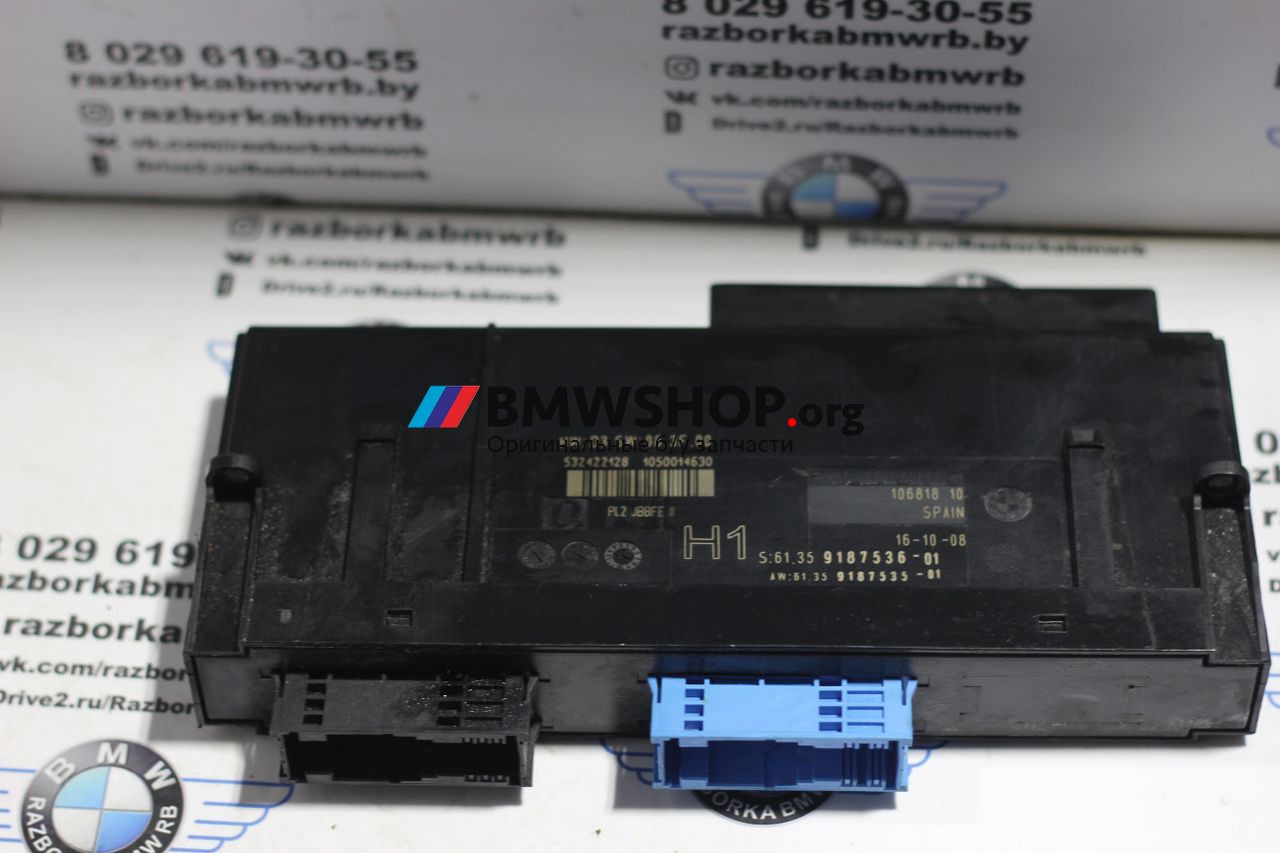 Блок управления BCM (Body Control Module) BMW 3 серия E90/E91/E92/E93 [рестайлинг] 2010, 2.0 л., N47 D20 C, дизель, АКПП, седан, 61359187536