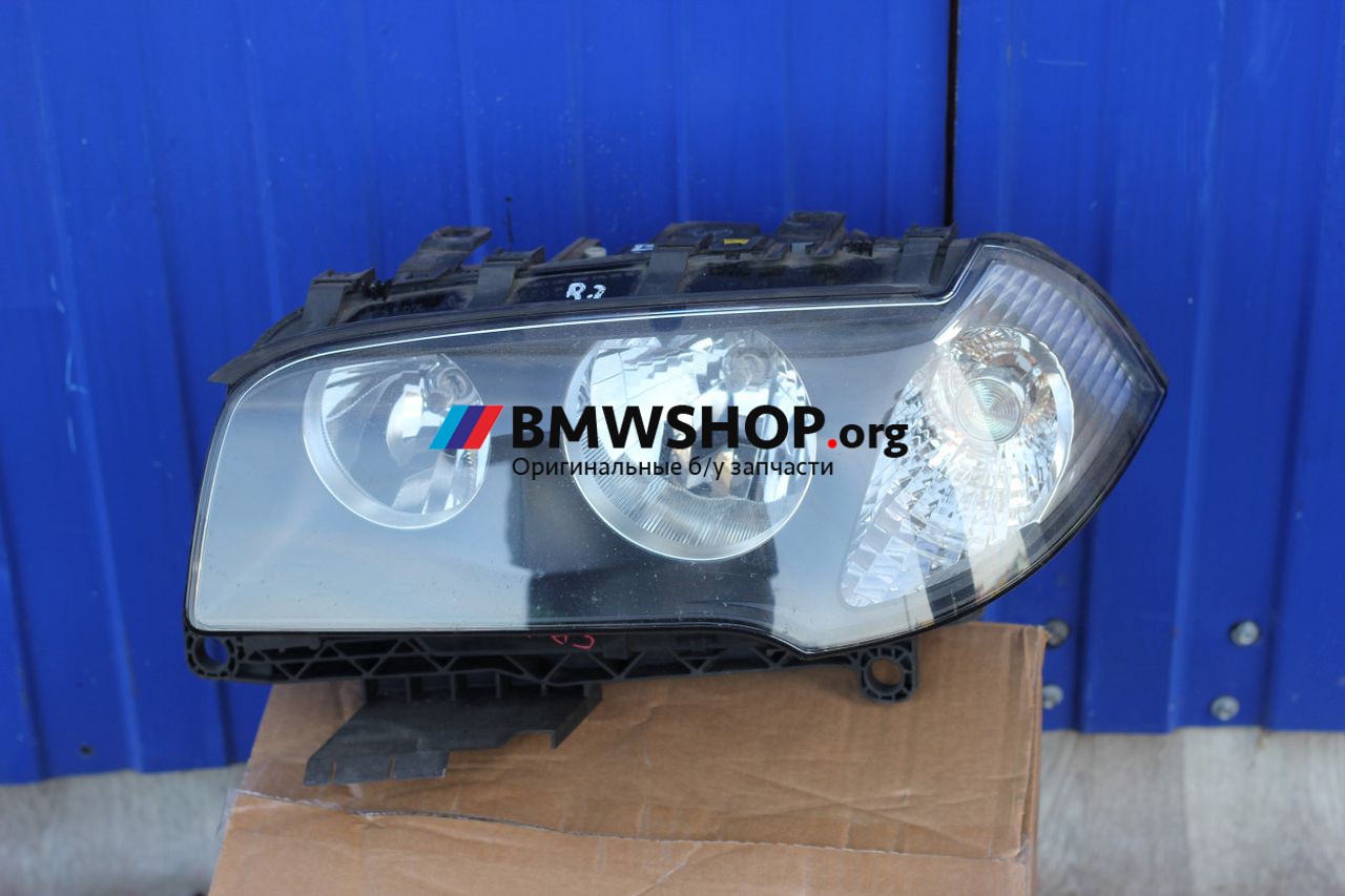 фара левая BMW X3 E83 2006, 2.0 л., M47 D20 (204D4), дизель, АКПП, внедорожник 5 дв., 63123418417