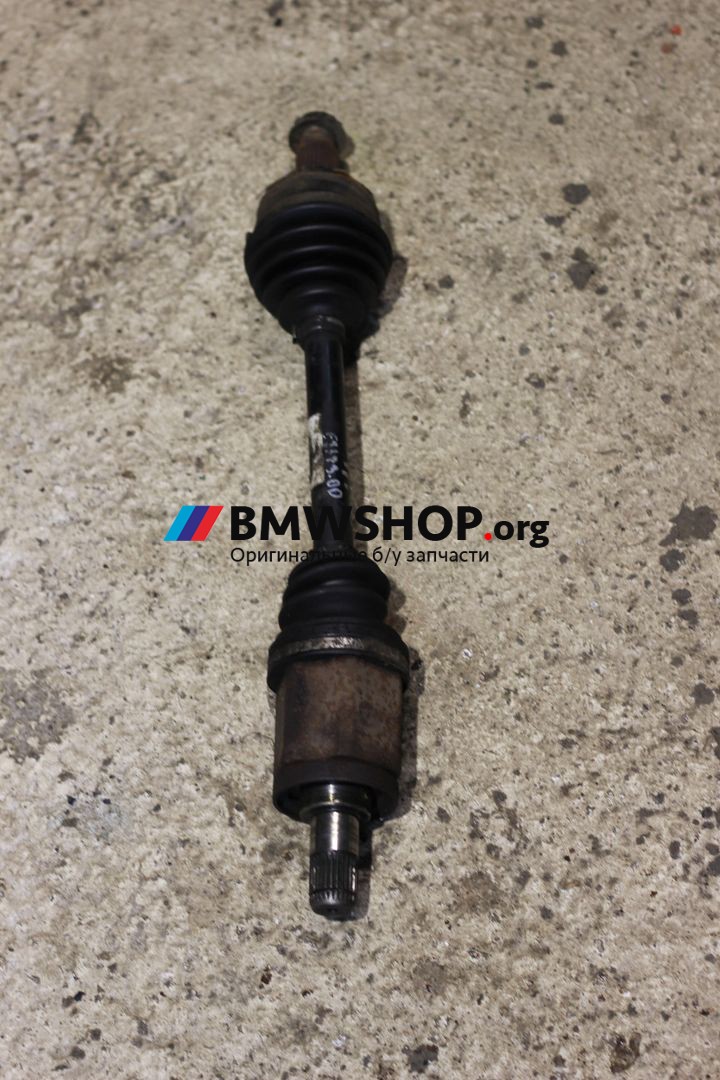 полуось передняя левая (приводной вал, ШРУС) BMW X3 E83 2006, 3.0 л., M57 D30 (306D3), дизель, АКПП, внедорожник 5 дв., 31607529201