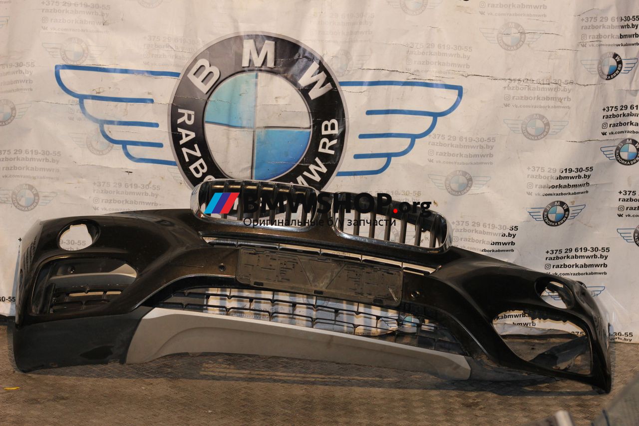 бампер передний BMW X6 F16 2014, 3.0 л., N57 D30 A, дизель, АКПП, внедорожник 5 дв., 51117422894