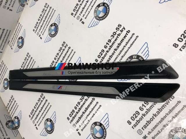 накладка на порог BMW 1 серия E81/E82/E87/E88 [рестайлинг] 2009, 2.0 л., N47 D20 B, дизель, АКПП, купе