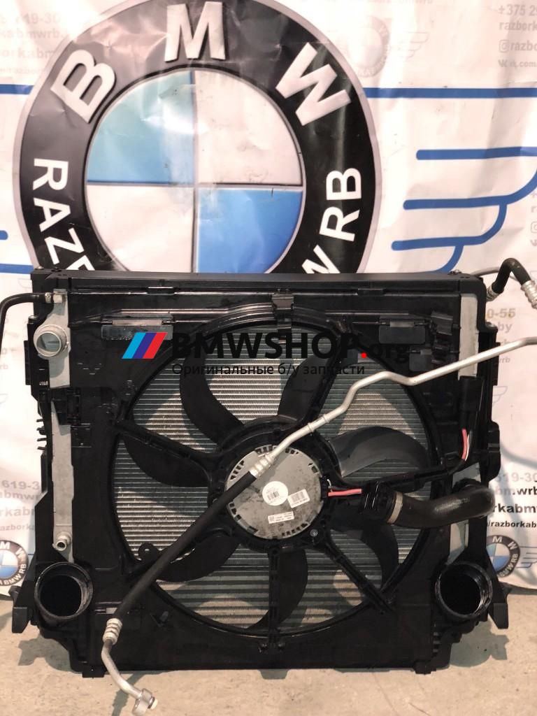 кассета радиаторов BMW X5 F15 2017, 3.0 л., N57 D30 A, дизель, АКПП, внедорожник 5 дв.
