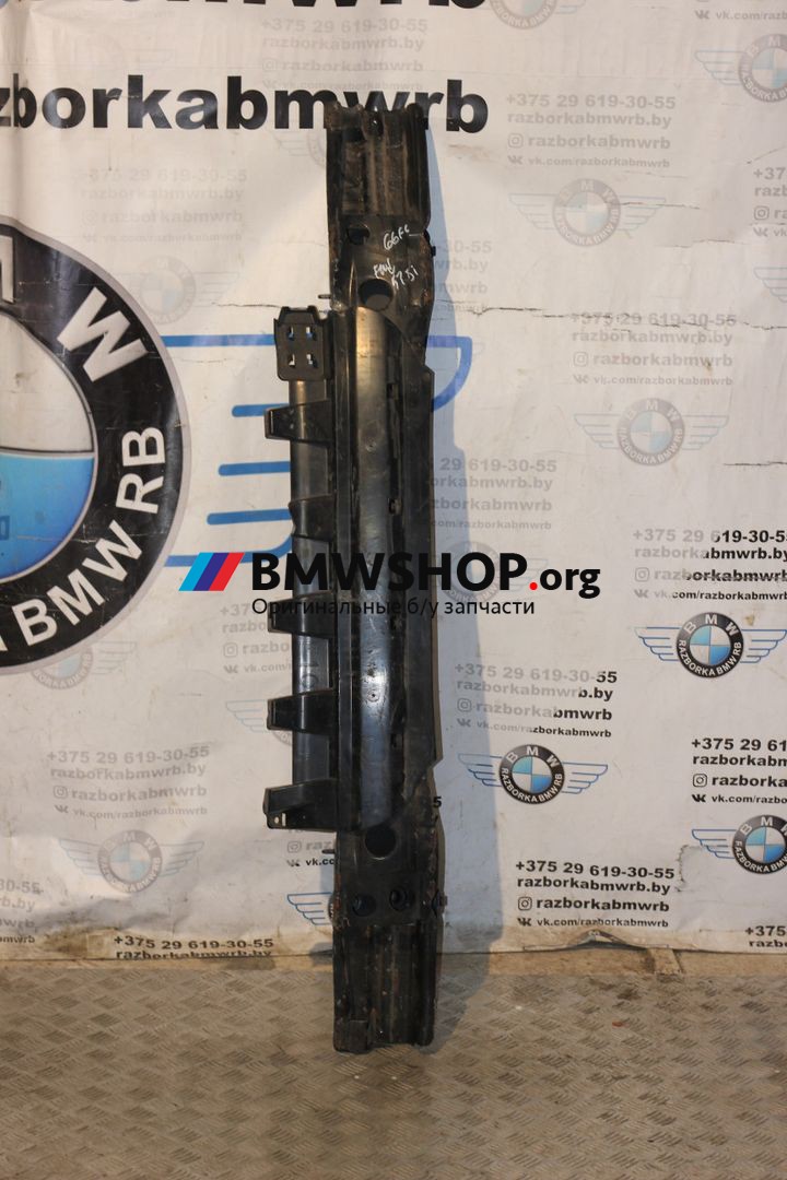 усилитель бампера переднего BMW 5 серия F07/F10/F11 2010, 3.0 л., бензин, АКПП, синий, седан, 51127203976