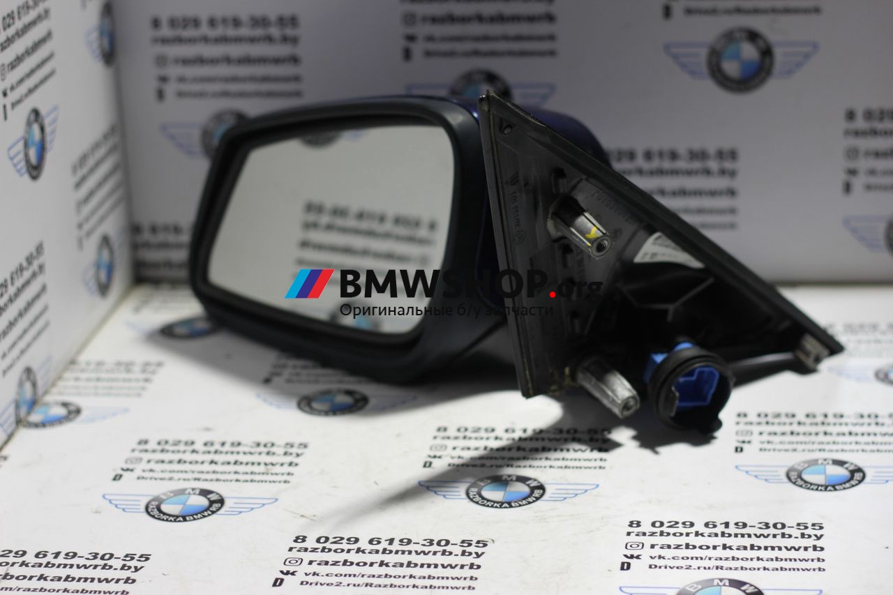 зеркало наружное левое BMW 5 серия F07/F10/F11 2010, 3.0 л., бензин, АКПП, синий, седан