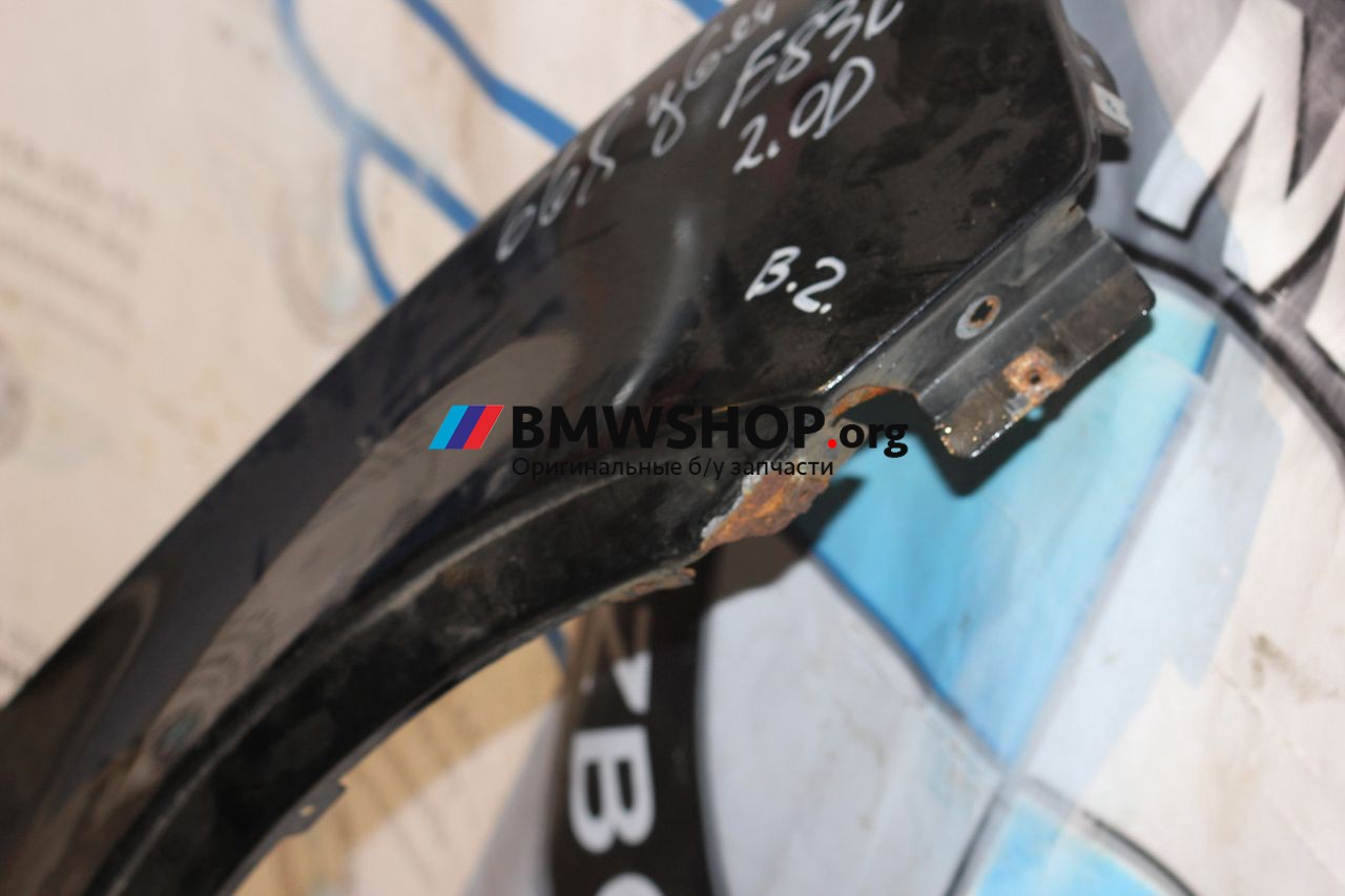 крыло переднее правое BMW X3 E83 2005, 2.0 л., M47 D20 (204D4), дизель, МКПП, внедорожник 5 дв., 41353405922