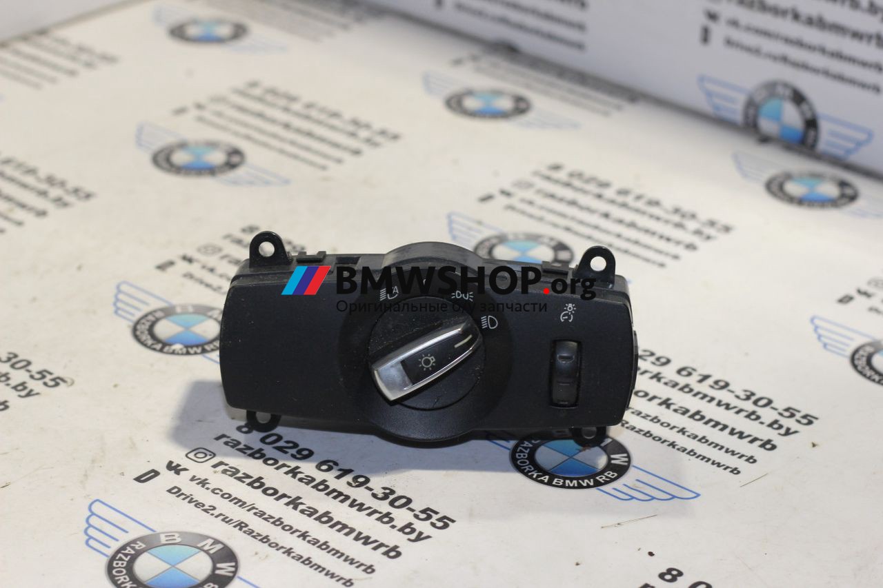 переключатель света BMW 7 серия F01/F02 2010, 4.4 л., бензин, АКПП, schwarz 2 (668), седан, 9204068
