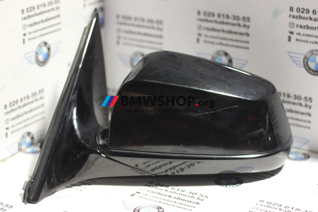 зеркало наружное левое BMW 7 серия F01/F02 2010, 4.4 л., бензин, АКПП, schwarz 2 (668), седан