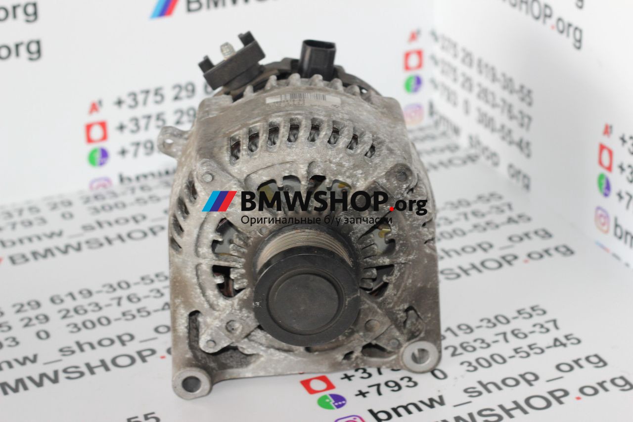 генератор BMW 3 серия F30/F31/F34 2013, 2.0 л., бензин, АКПП, синий, седан, правый руль, 7605478