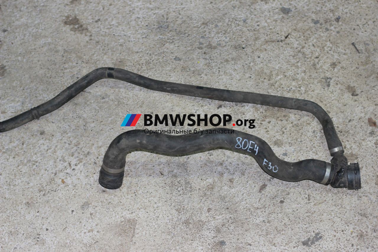 патрубок радиатора BMW 3 серия F30/F31/F34 2013, 2.0 л., дизель, МКПП, черный, седан, 7811127