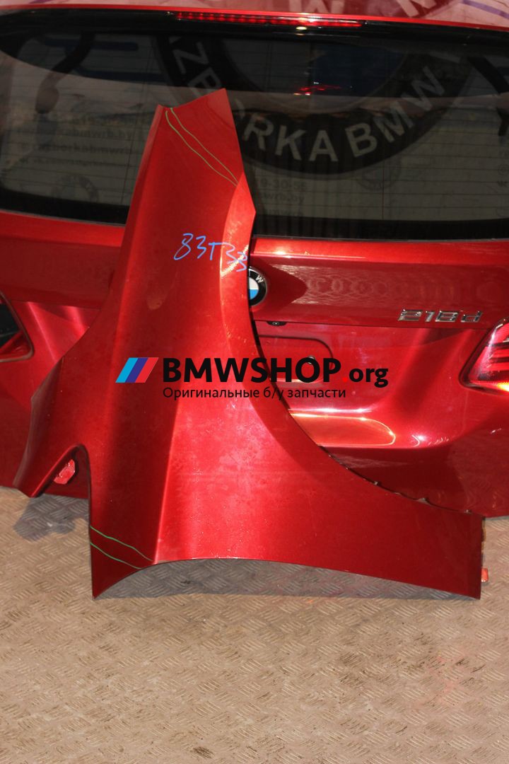 крыло переднее правое BMW 2 серия Active Tourer F45 2014, 2.0 л., дизель, АКПП, flamenco-rot brillanteffek с06, универсал, правый руль, 41007382184