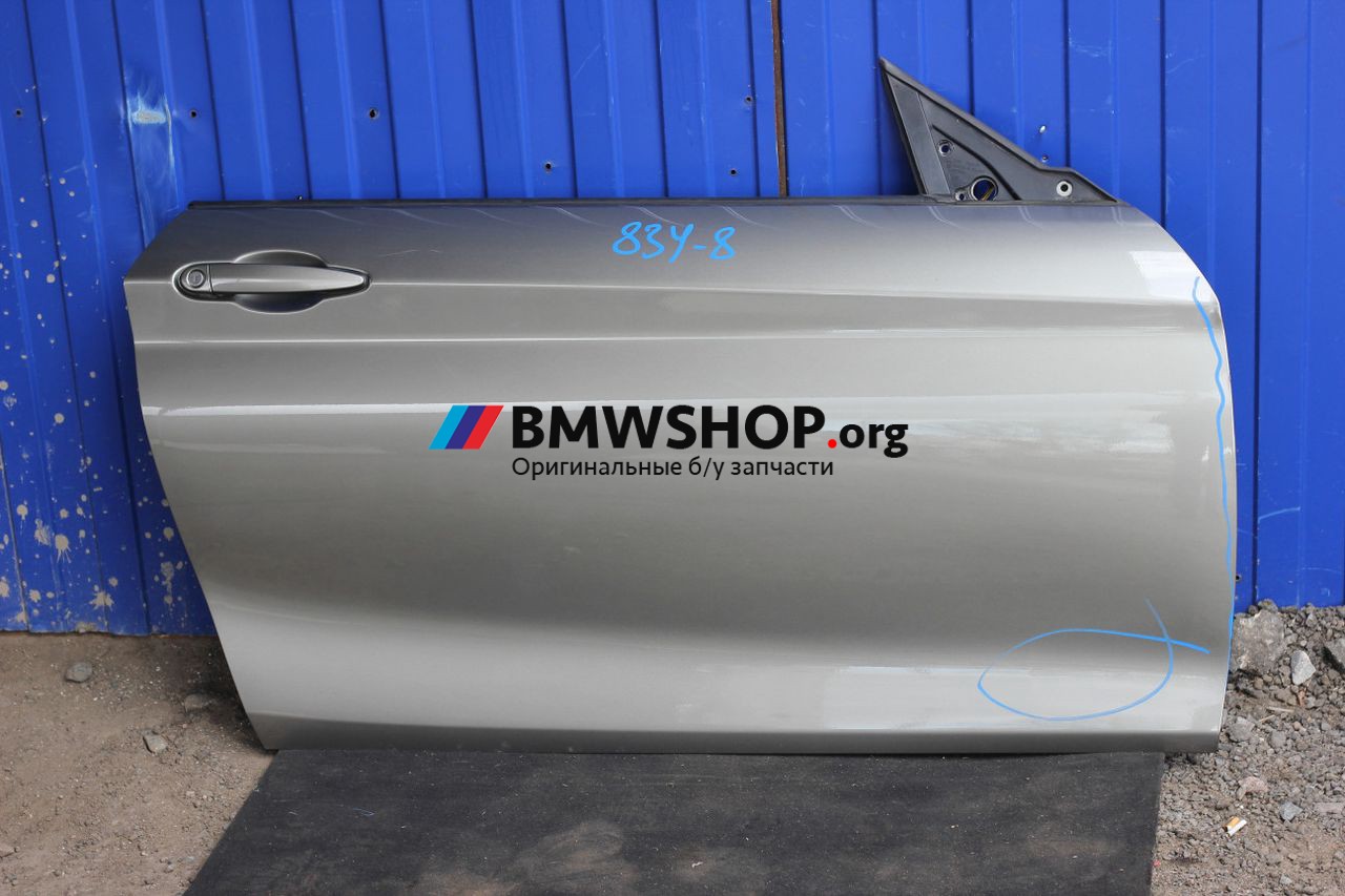 дверь передняя правая BMW 1 серия F20/F21 [рестайлинг] 2016, 2.0 л., дизель, АКПП, серый, хетчбэк 5 дв., правый руль, 41517298044