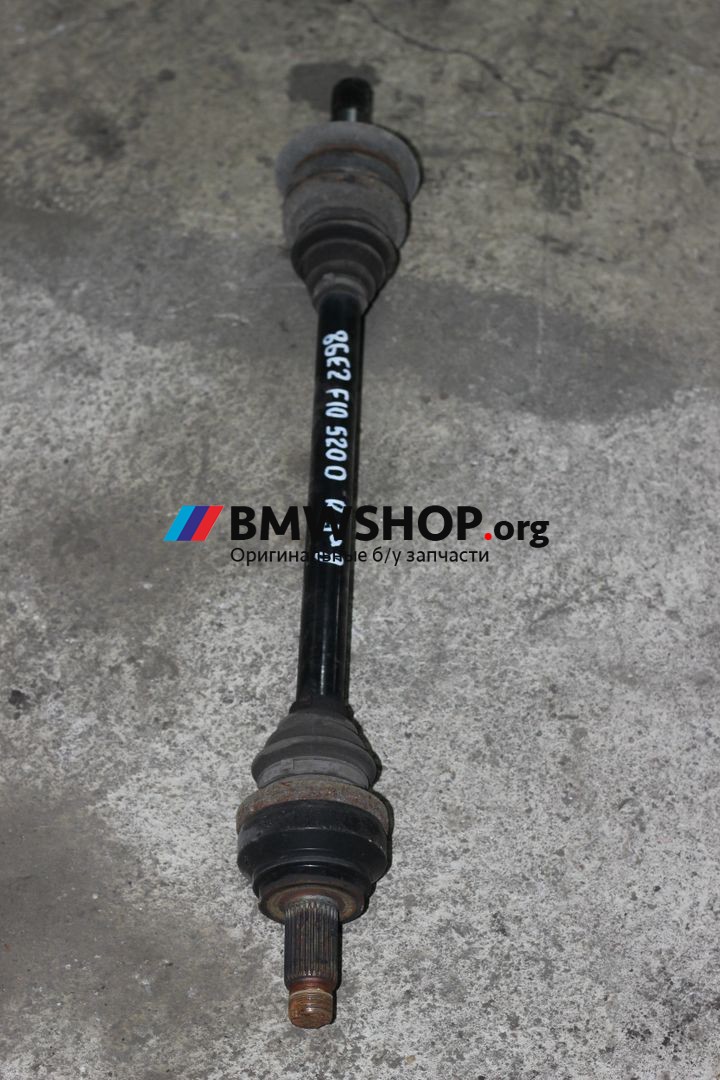 полуось задняя (приводной вал, ШРУС) BMW 5 серия F07/F10/F11 2011, 2.0 л., дизель, МКПП, черный 475, седан, правый руль, 33207581020