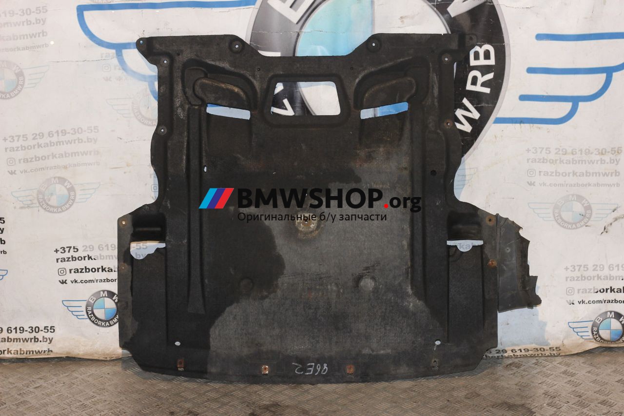 защита двигателя BMW 5 серия F07/F10/F11 2011, 2.0 л., дизель, МКПП, черный 475, седан, правый руль, 51757185113