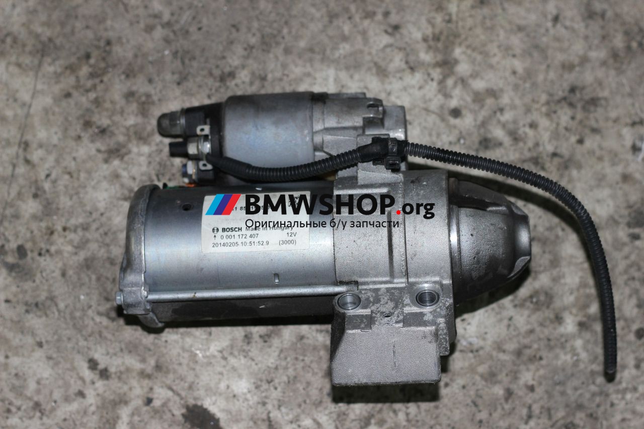 стартер BMW 3 серия F30/F31/F34 2014, 2.0 л., дизель, МКПП, седан, правый руль, 8571905