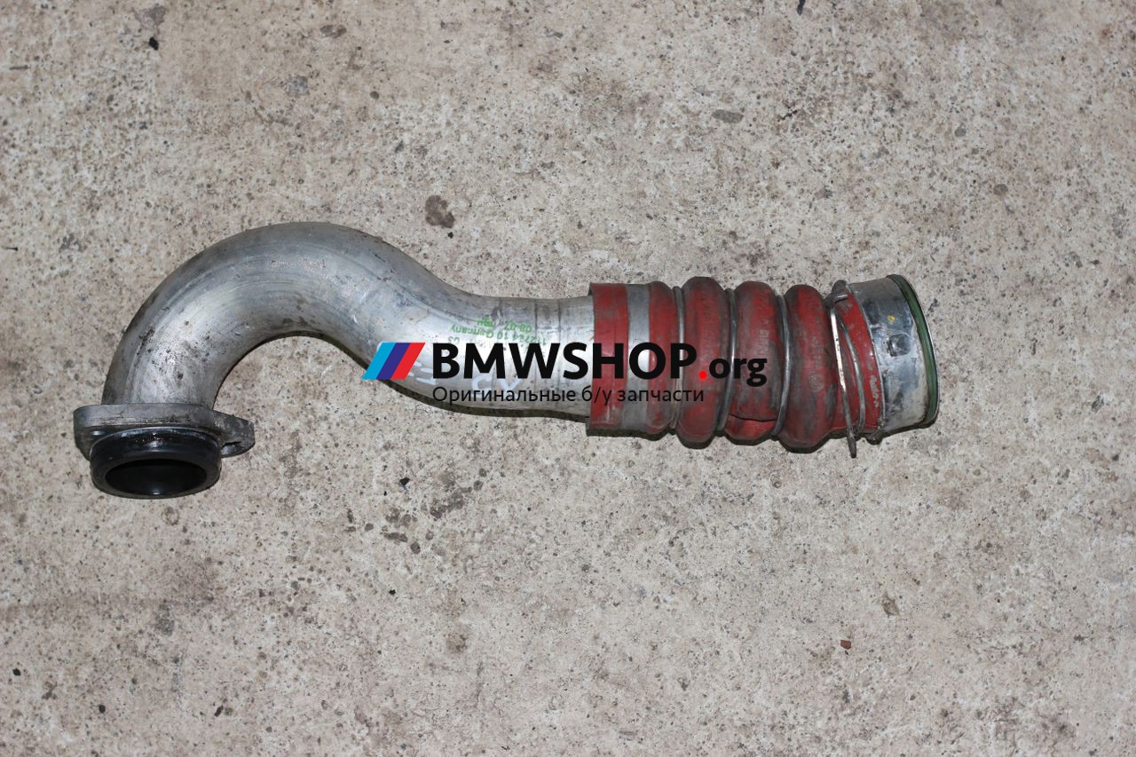 патрубок интеркулера BMW X5 E70 2008, 3.0 л., дизель, АКПП, бронзовый, внедорожник 5 дв., правый руль, 7796291