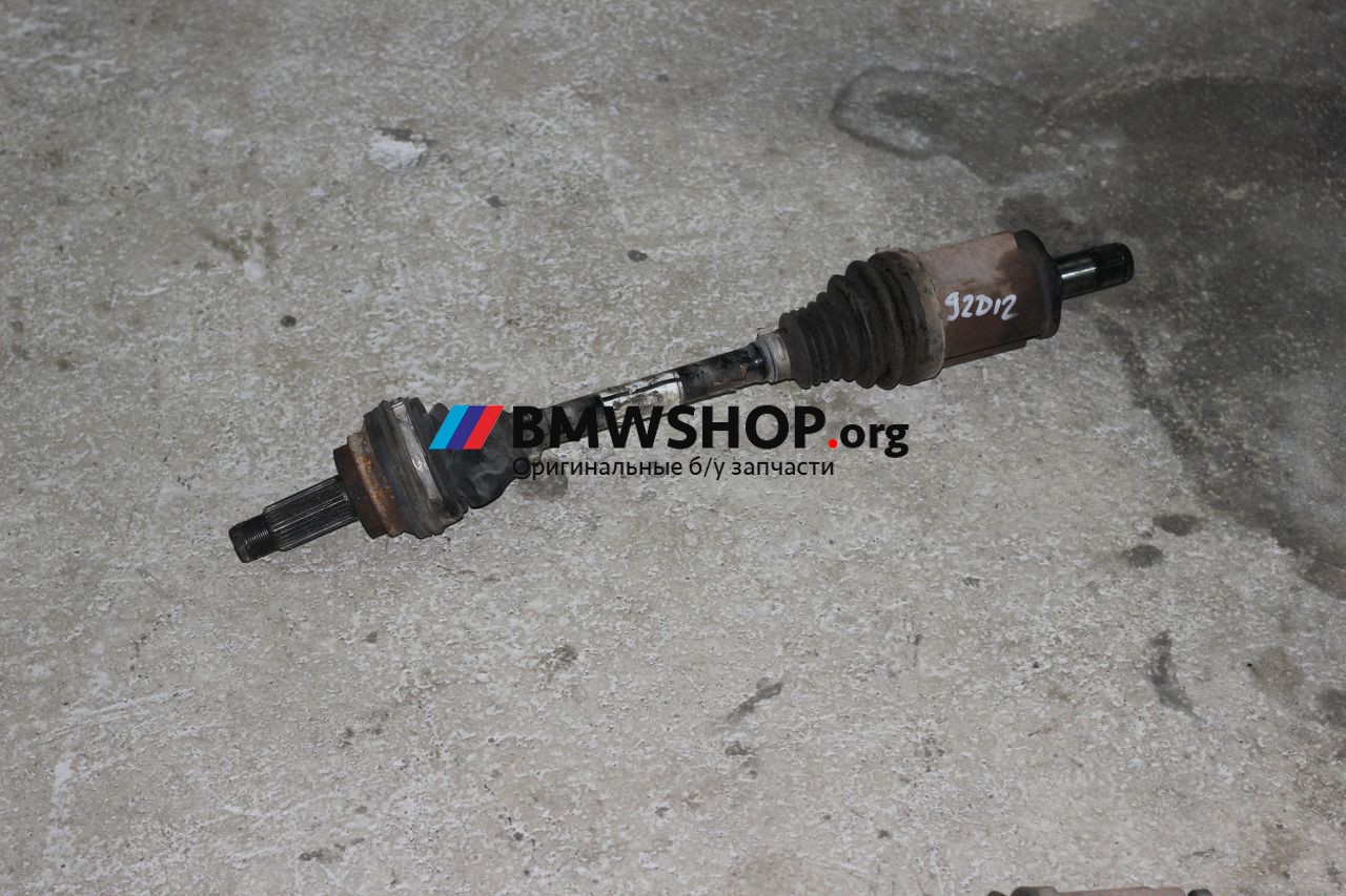 полуось передняя левая (приводной вал, ШРУС) BMW X5 E70 2008, 3.0 л., дизель, АКПП, бронзовый, внедорожник 5 дв., правый руль, 7553945