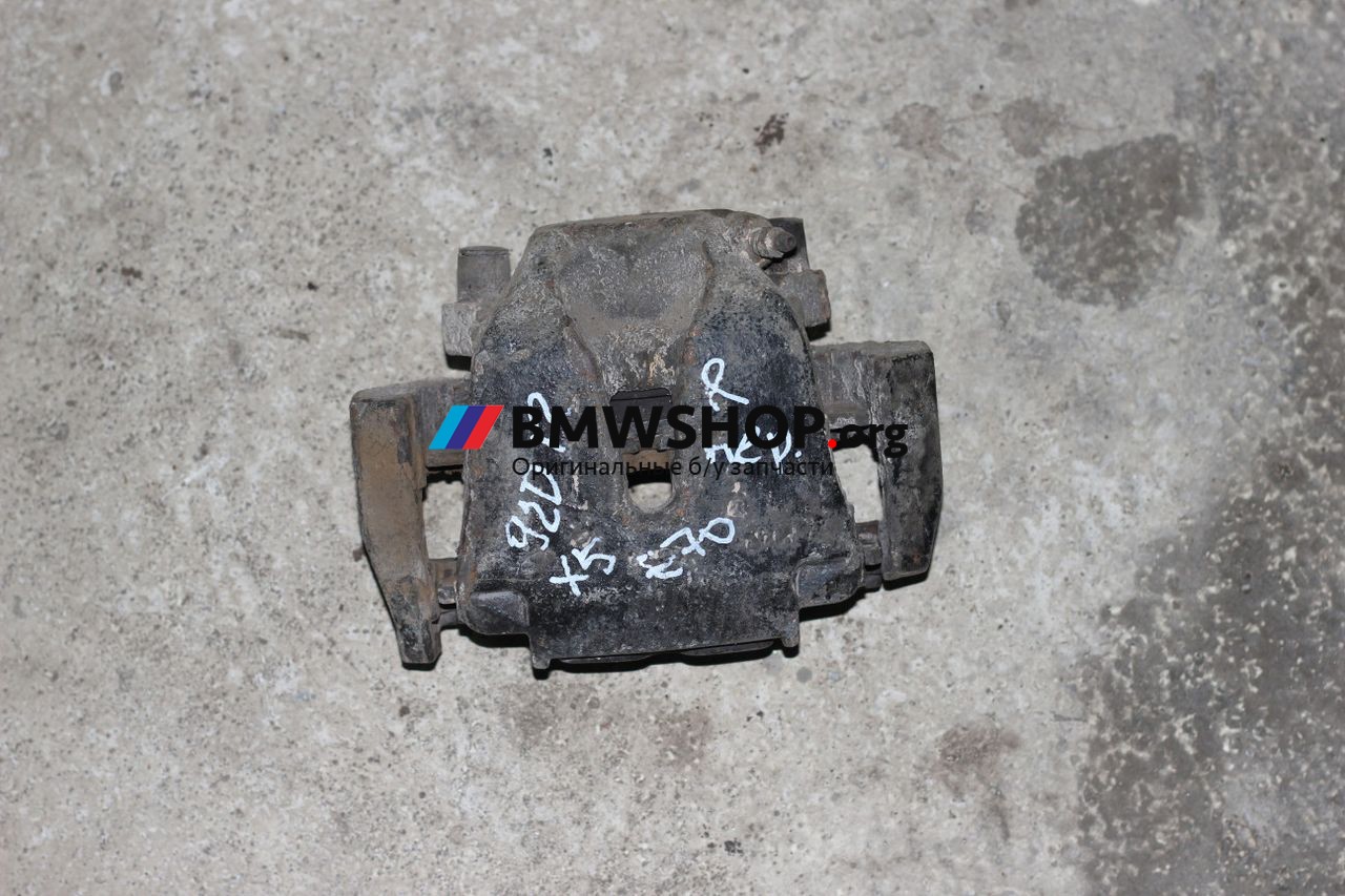 суппорт передний правый BMW X5 E70 2008, 3.0 л., дизель, АКПП, бронзовый, внедорожник 5 дв., правый руль, 34116776784