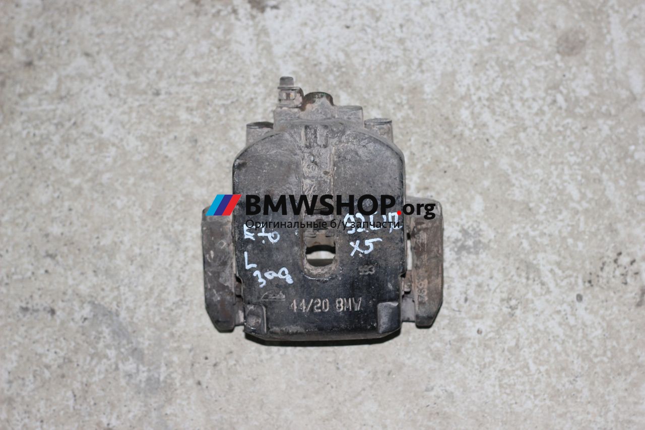 суппорт задний левый BMW X5 E70 2008, 3.0 л., дизель, АКПП, бронзовый, внедорожник 5 дв., правый руль, 34216776787
