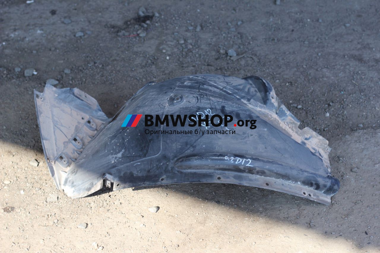 защита арок передняя левая (подкрылок) BMW X5 E70 2008, 3.0 л., дизель, АКПП, бронзовый, внедорожник 5 дв., правый руль, 51717169411