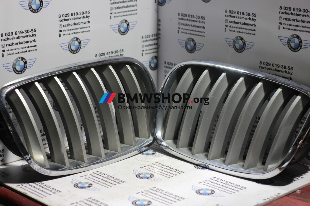 заглушка (решетка) в бампер BMW X5 E70 [рестайлинг] 2012, 3.0 л., дизель, АКПП, черный, внедорожник 5 дв., правый руль, 51317157688