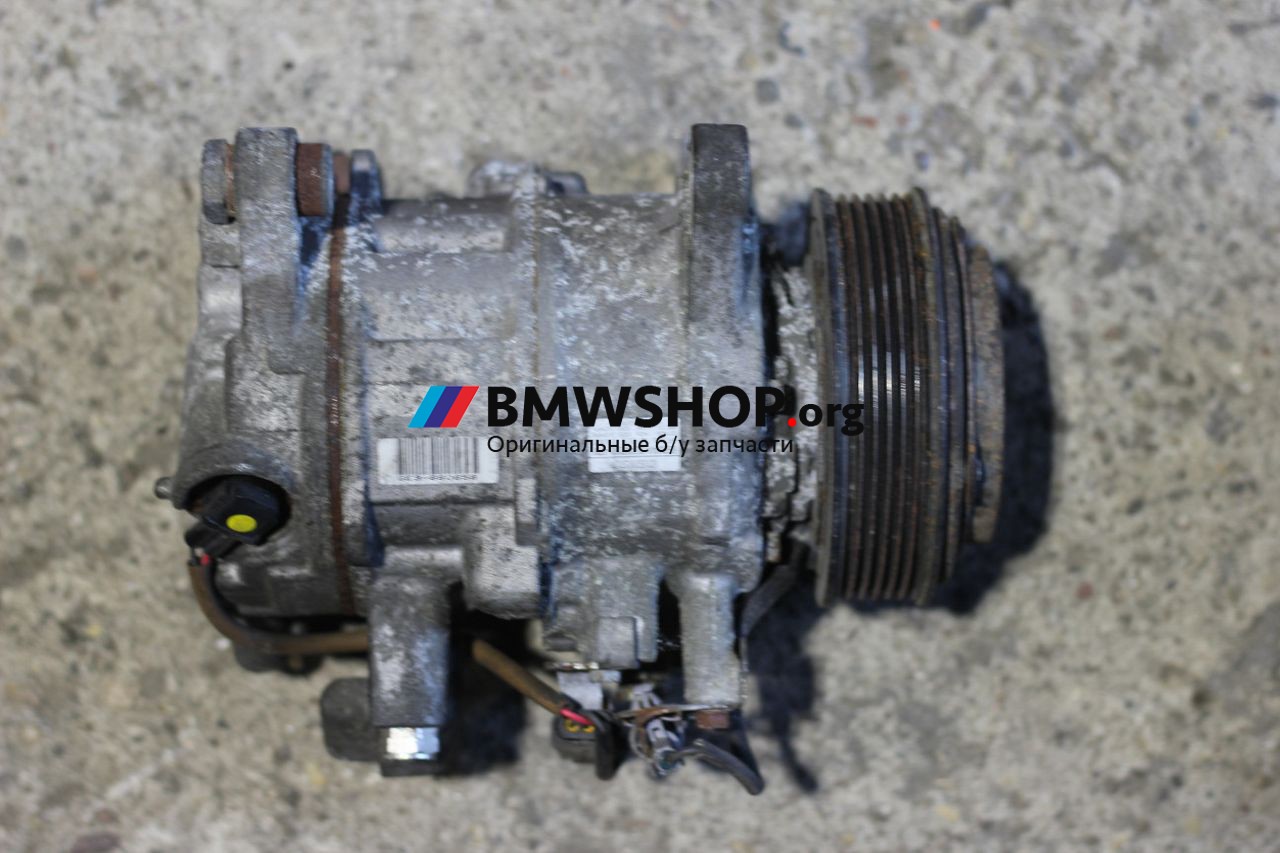 компрессор кондиционера BMW 3 серия E90/E91/E92/E93 [рестайлинг] 2010, 2.0 л., N47 D20 C, дизель, МКПП, универсал, 9223694