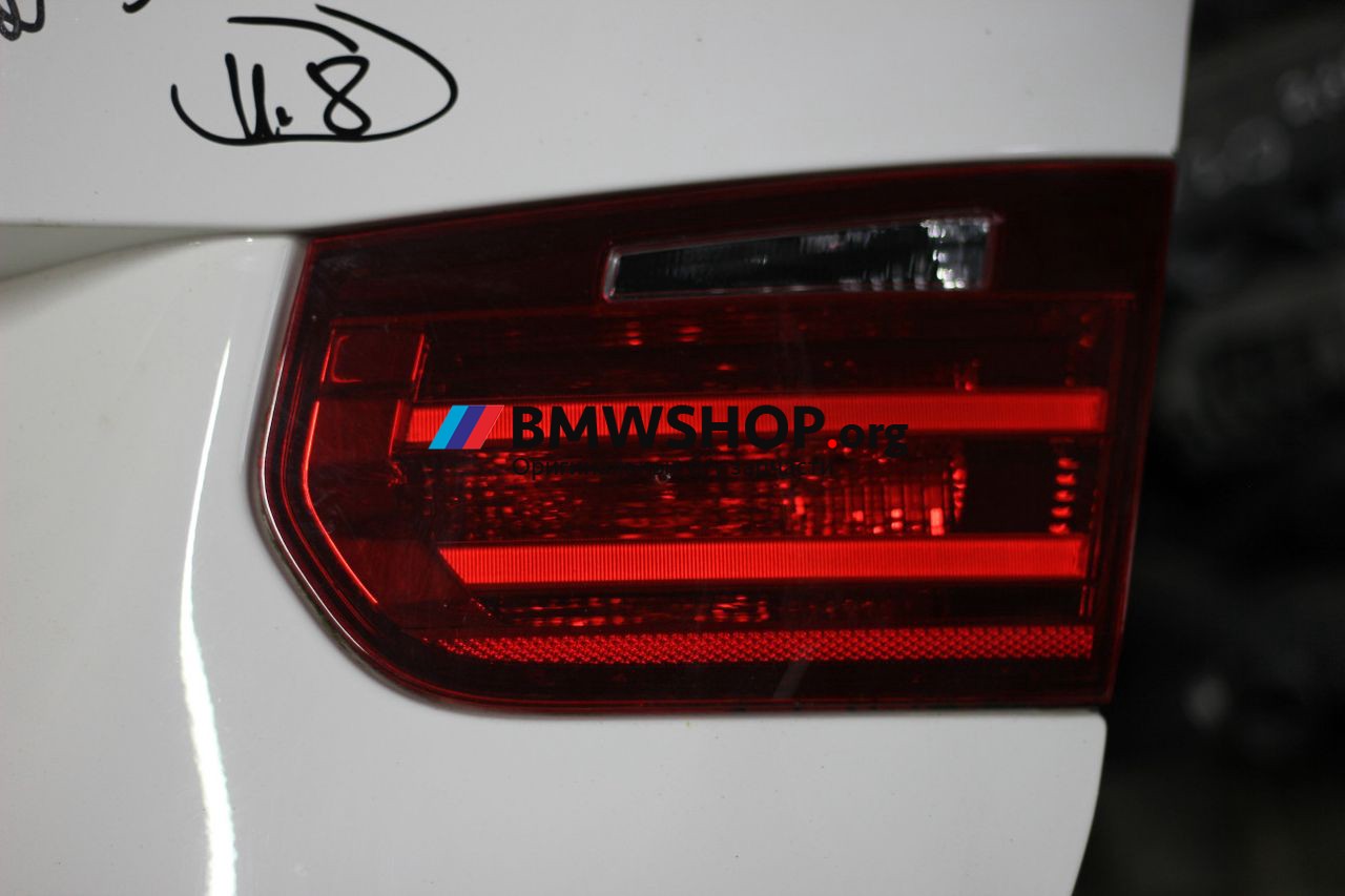 фонарь крышки багажника правый BMW 3 серия F30/F31/F34 2013, 2.0 л., дизель, МКПП, белый альпин вайс 300, седан, правый руль, 63217372794