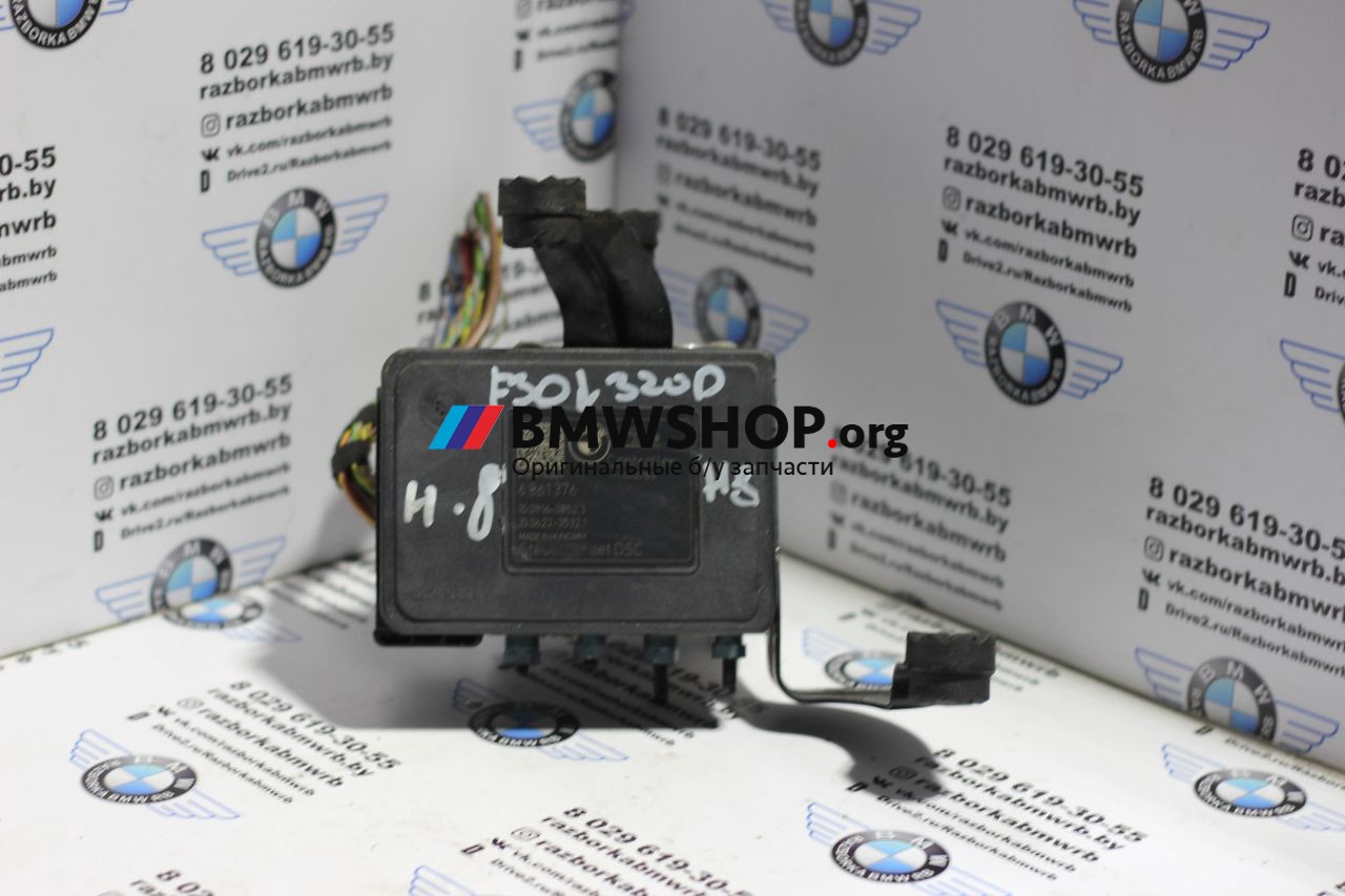 блок ABS BMW 3 серия F30/F31/F34 2013, 2.0 л., дизель, МКПП, белый альпин вайс 300, седан, правый руль, 6861376