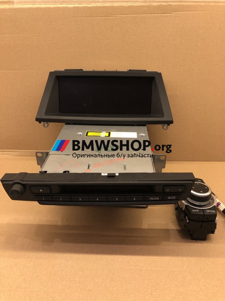 навигация BMW X5 E70 2010, 4.8 л., бензин, АКПП, серый, внедорожник 5 дв., 65129222857