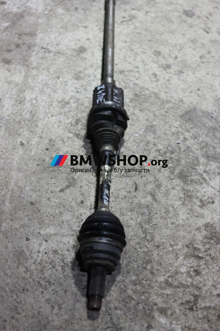 полуось передняя правая (приводной вал, ШРУС) BMW X5 E70 2010, 4.8 л., бензин, АКПП, серый, внедорожник 5 дв., 31607545126