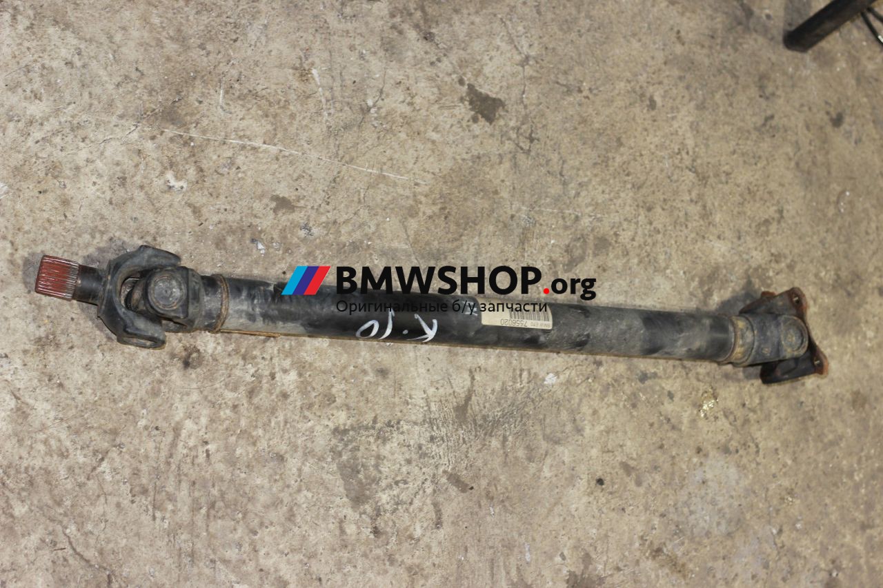 карданный вал BMW X5 E70 2010, 4.8 л., бензин, АКПП, серый, внедорожник 5 дв., 7556020