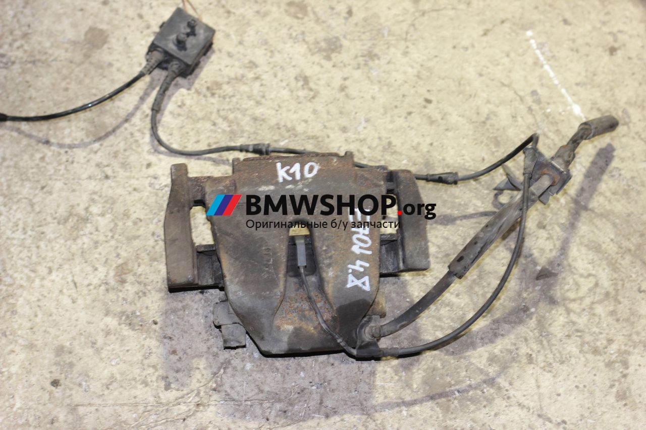 суппорт передний левый BMW X5 E70 2010, 4.8 л., бензин, АКПП, серый, внедорожник 5 дв., 34116776783