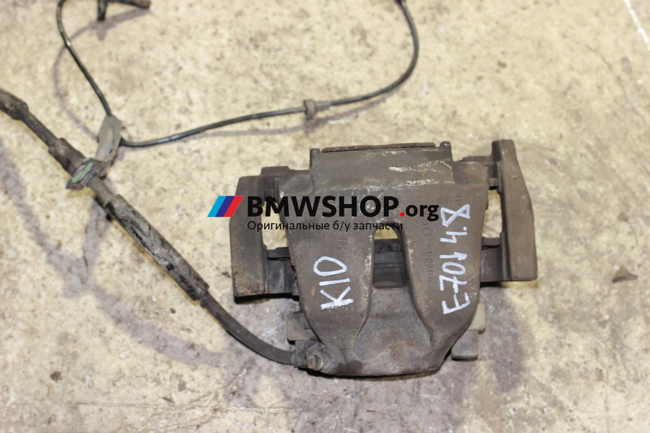 суппорт передний правый BMW X5 E70 2010, 4.8 л., бензин, АКПП, серый, внедорожник 5 дв., 34116776784