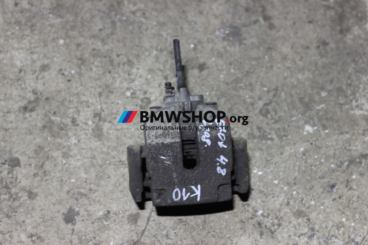 суппорт задний левый BMW X5 E70 2010, 4.8 л., бензин, АКПП, серый, внедорожник 5 дв., 34116776785