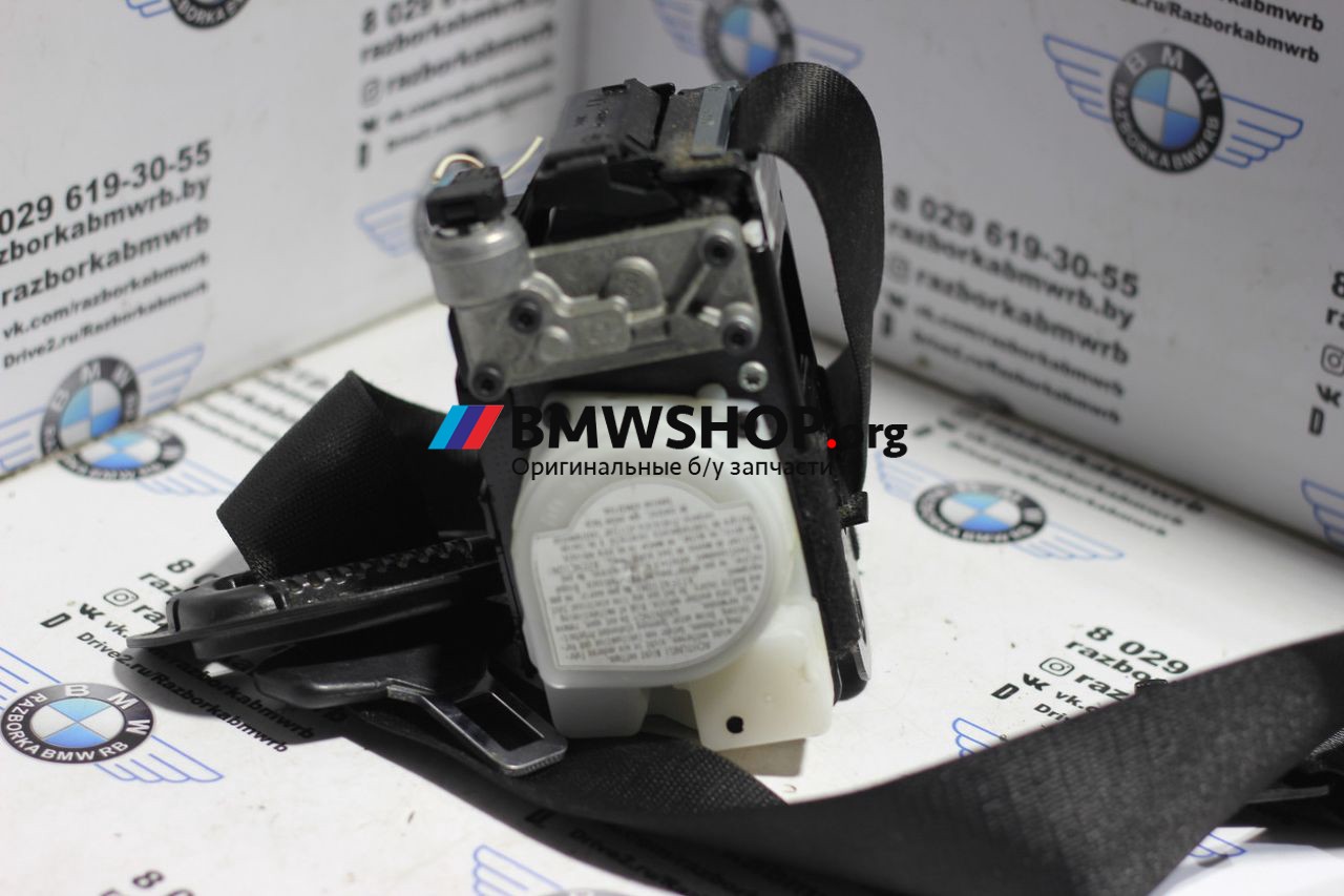ремень безопасности BMW X5 E70 2010, 4.8 л., бензин, АКПП, серый, внедорожник 5 дв., 72117171967