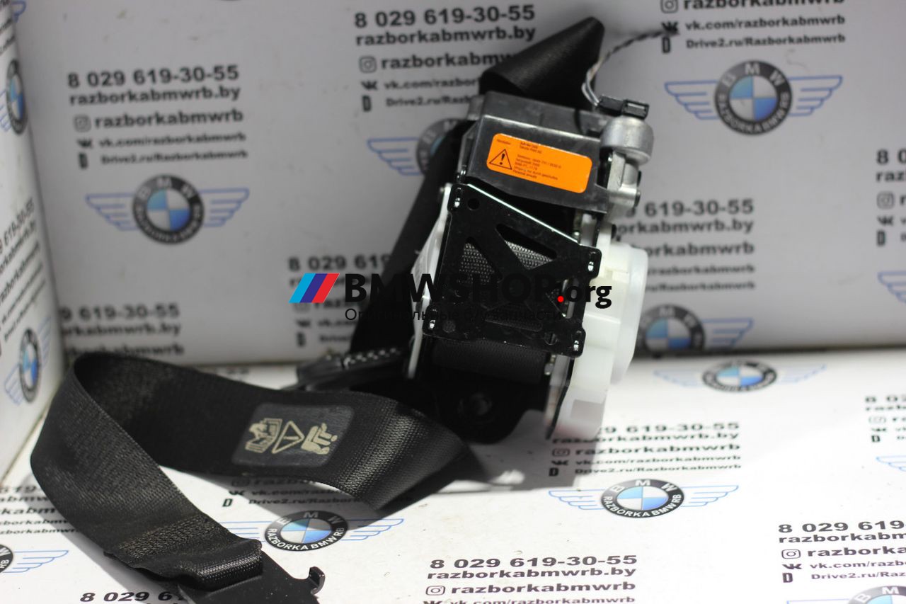 ремень безопасности BMW X5 E70 2010, 4.8 л., бензин, АКПП, серый, внедорожник 5 дв., 72117171968