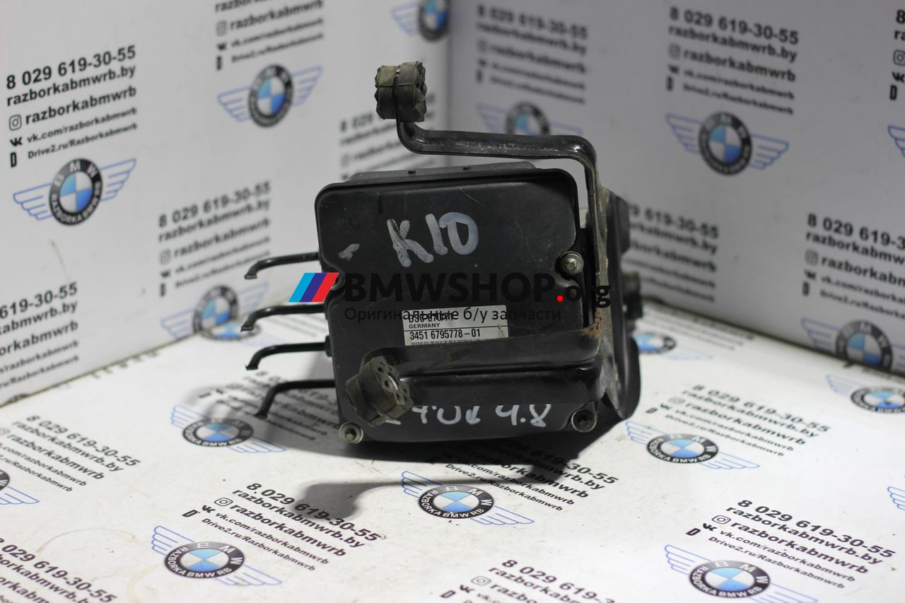 блок ABS BMW X5 E70 2010, 4.8 л., бензин, АКПП, серый, внедорожник 5 дв., 34516795778