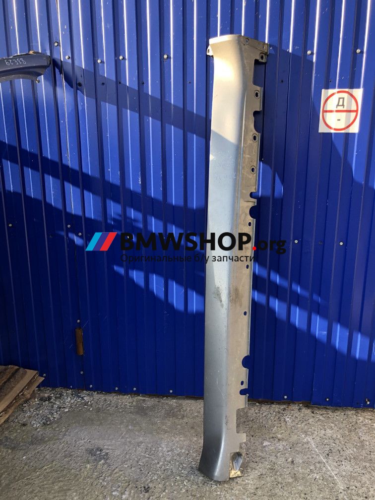 накладка на порог BMW X5 E70 2010, 4.8 л., бензин, АКПП, серый, внедорожник 5 дв., 51778037289