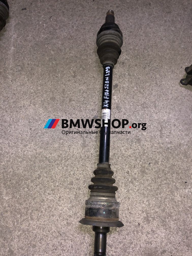 полуось задняя (приводной вал, ШРУС) BMW 5 серия F07/F10/F11 2012, 2.0 л., бензин, АКПП, белый а300, седан, 33207630183