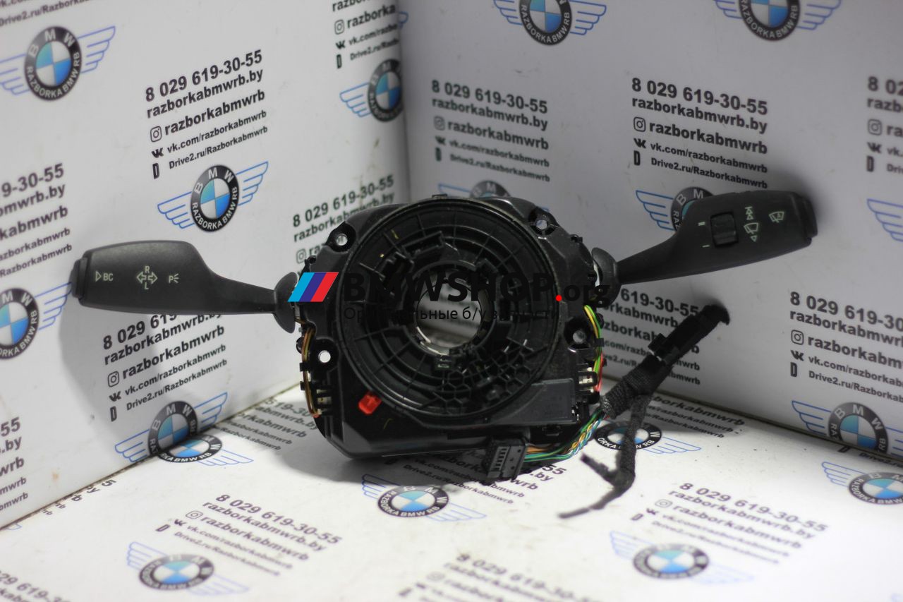 переключатель подрулевой (стрекоза) BMW 5 серия F07/F10/F11 2012, 2.0 л., бензин, АКПП, белый а300, седан, 61319297780