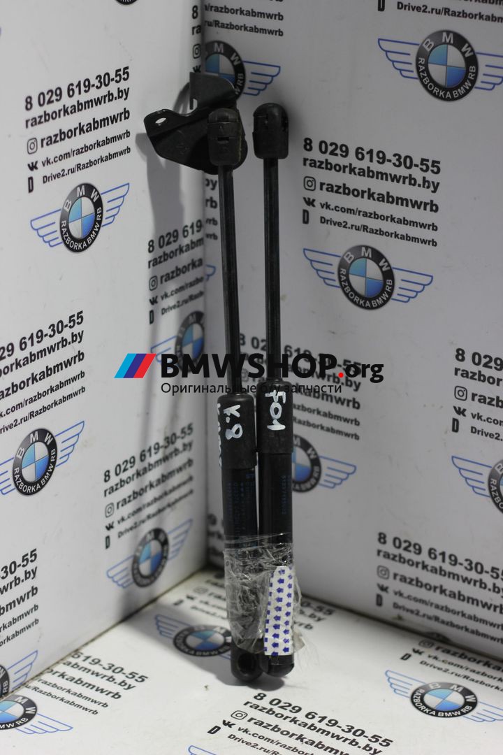 амортизатор капота BMW 7 серия F01/F02 2011, 4.4 л., бензин, АКПП, черный, седан, 51237185032