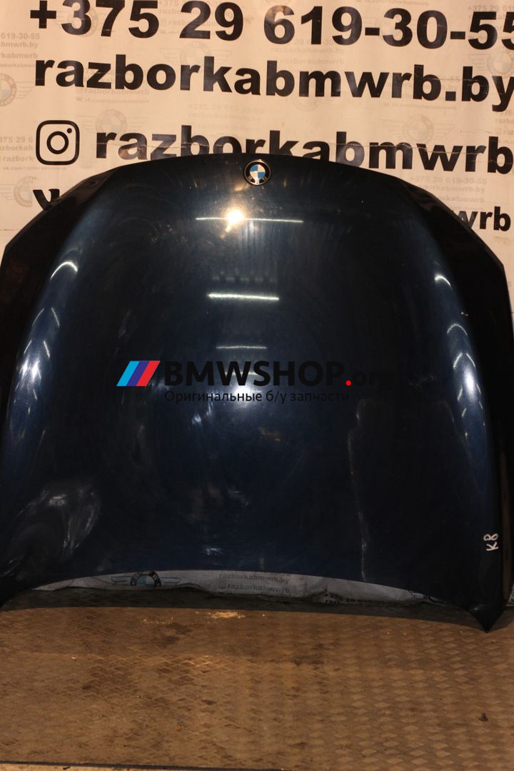 капот BMW 7 серия F01/F02 2011, 4.4 л., бензин, АКПП, черный, седан, 41617204514