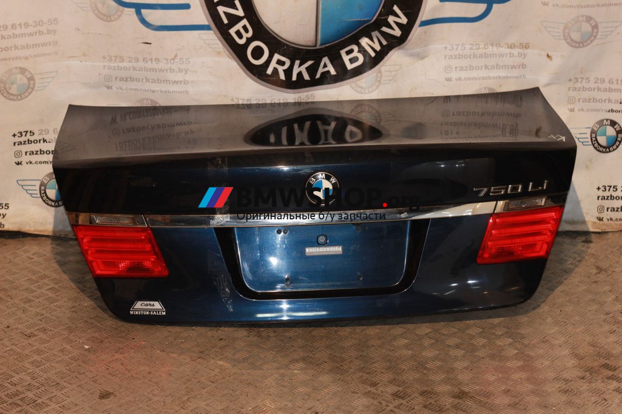 крышка багажника (дверь 3-5) BMW 7 серия F01/F02 2011, 4.4 л., бензин, АКПП, черный, седан, 41627172332