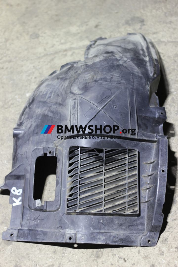 защита арок передняя левая (подкрылок) BMW 7 серия F01/F02 2011, 4.4 л., бензин, АКПП, черный, седан, 51717185163