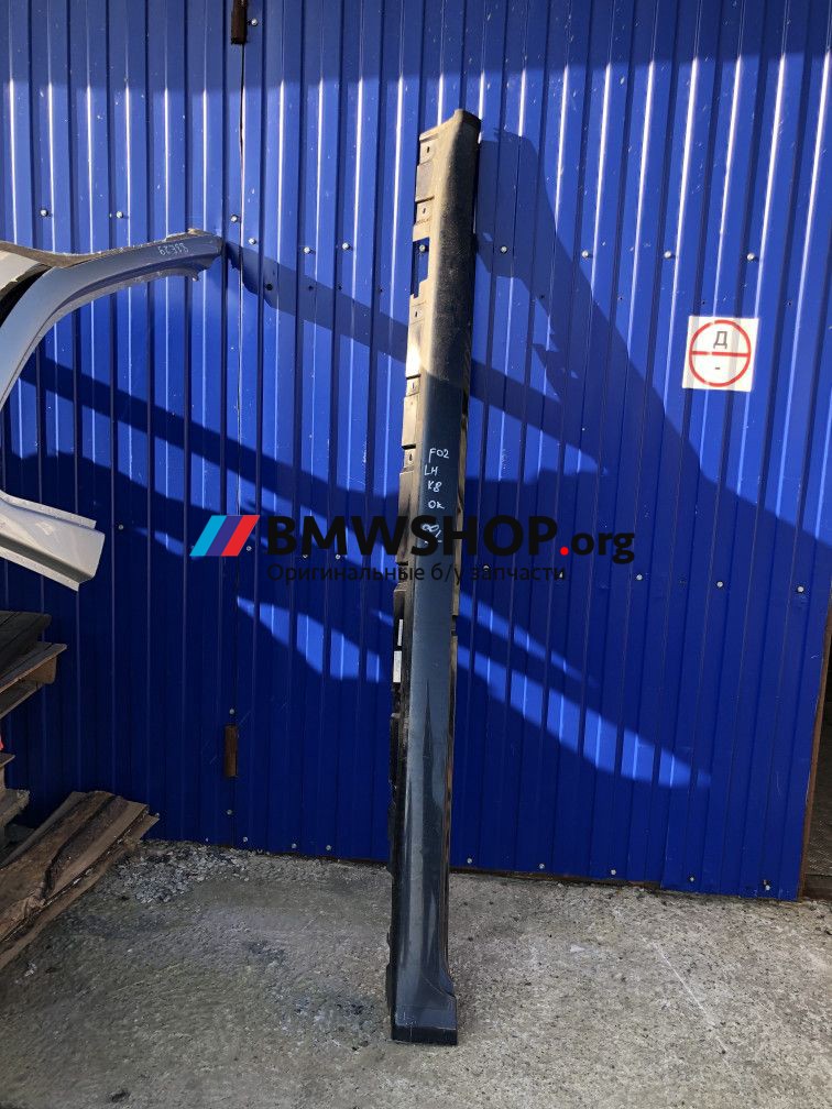 накладка на порог BMW 7 серия F01/F02 2011, 4.4 л., бензин, АКПП, черный, седан, 51777225923