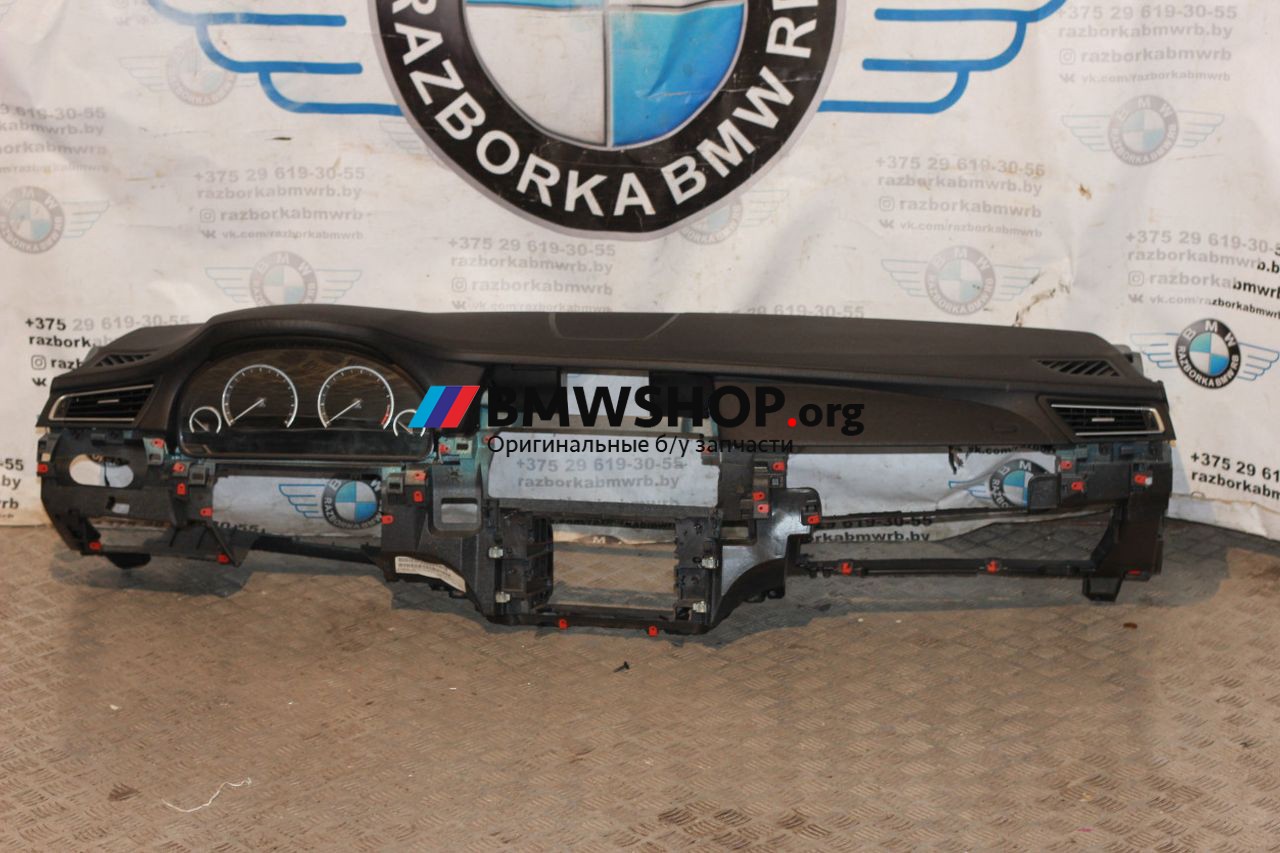 панель передняя салона (торпедо) BMW 7 серия F01/F02 2011, 4.4 л., бензин, АКПП, черный, седан, 51452336462