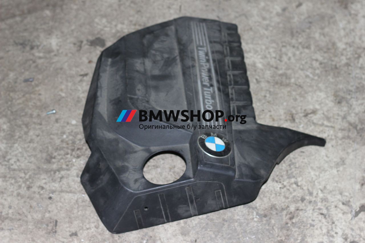 декоративная крышка двигателя BMW 5 серия F07/F10/F11 2012, 3.0 л., бензин, АКПП, черный, седан, 7607447
